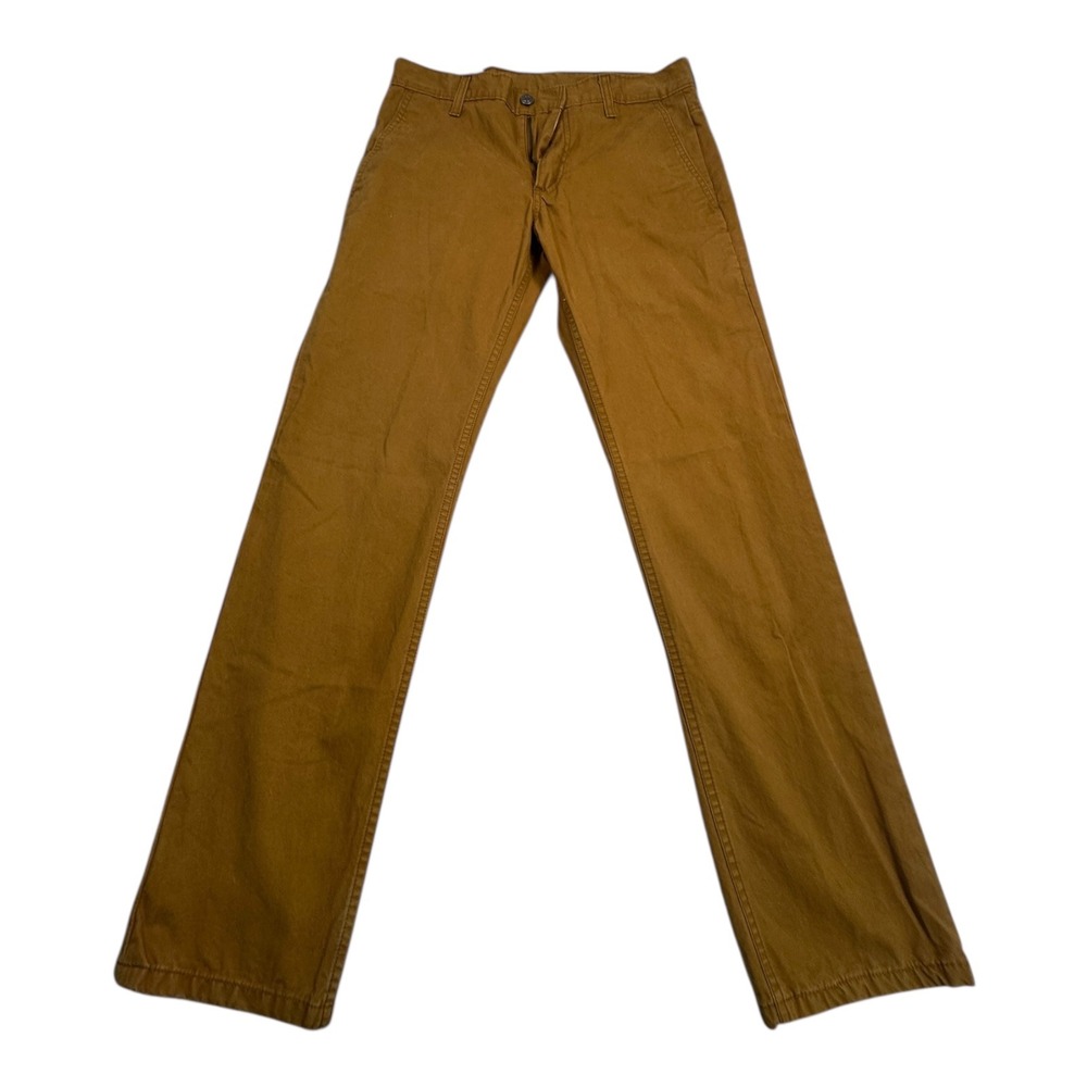 Levi Strauss Co Mens Brown Cotton Twill Chinos Pants W30‎ L30